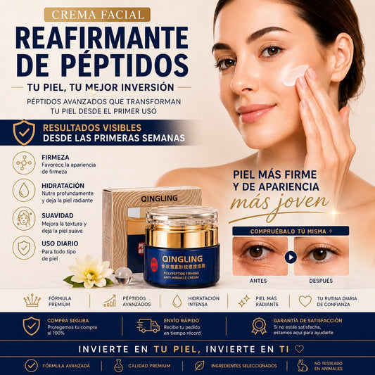 Crema Facial Reafirmante de Péptidos
